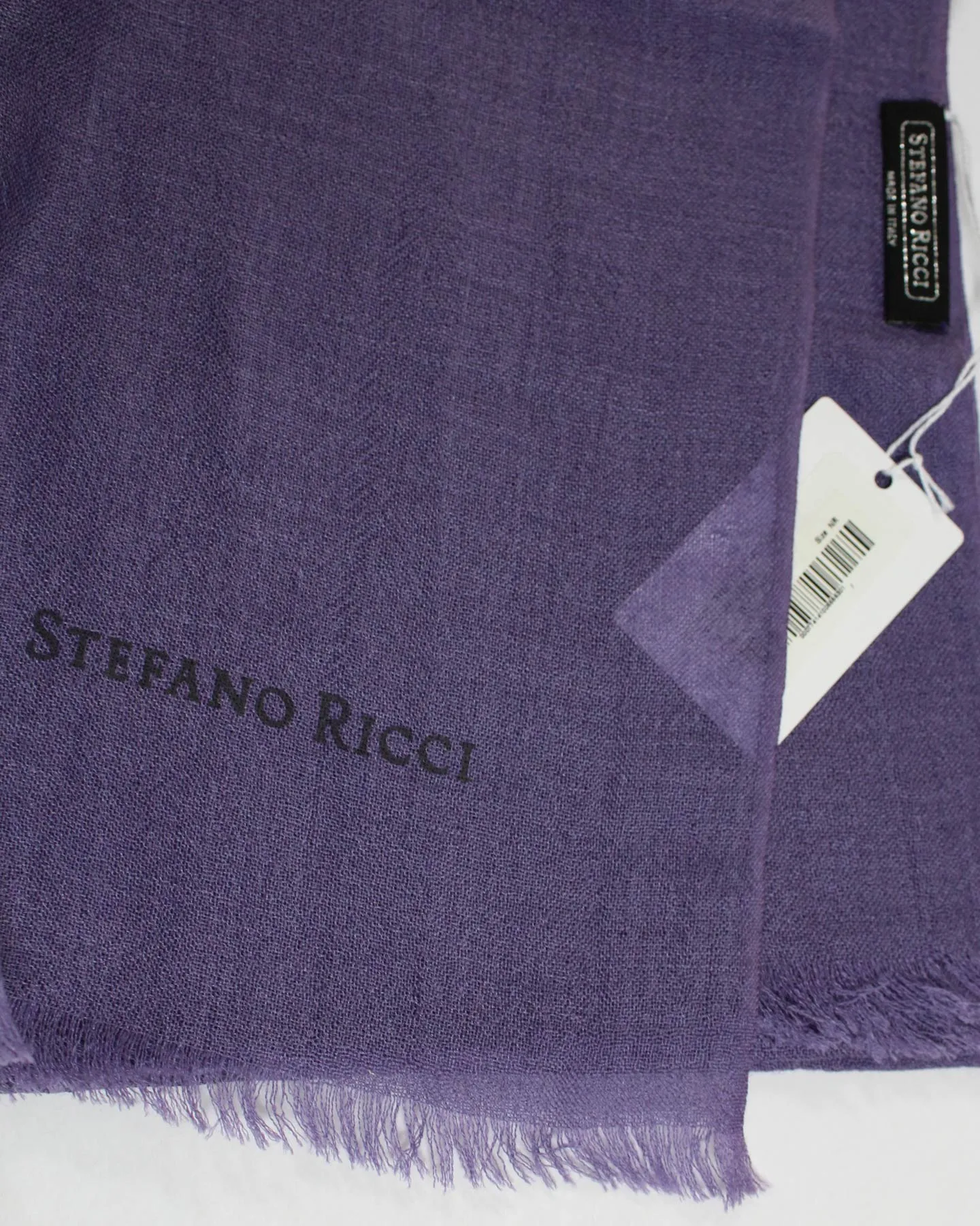 Stefano Ricci Scarf Purple - Luxury Cashmere Silk Shawl SALE