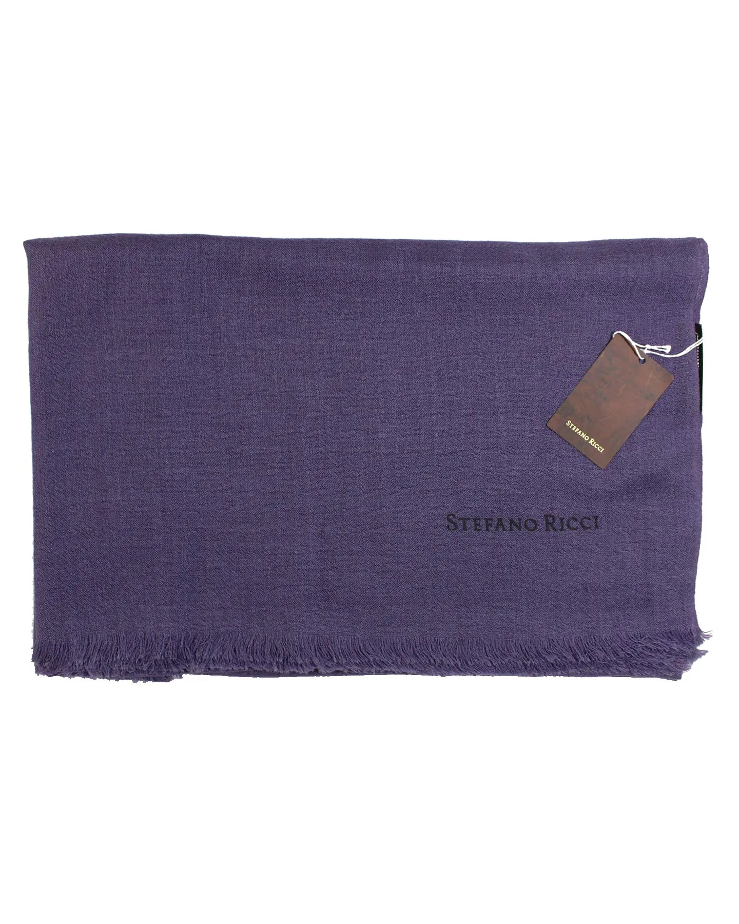 Stefano Ricci Scarf Purple - Luxury Cashmere Silk Shawl SALE