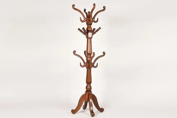 Teak Wood Huzair Hanger Stand