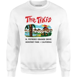 The Tikis - Monterey Park CA - Vintage Tiki Bar - Unisex Sweatshirt