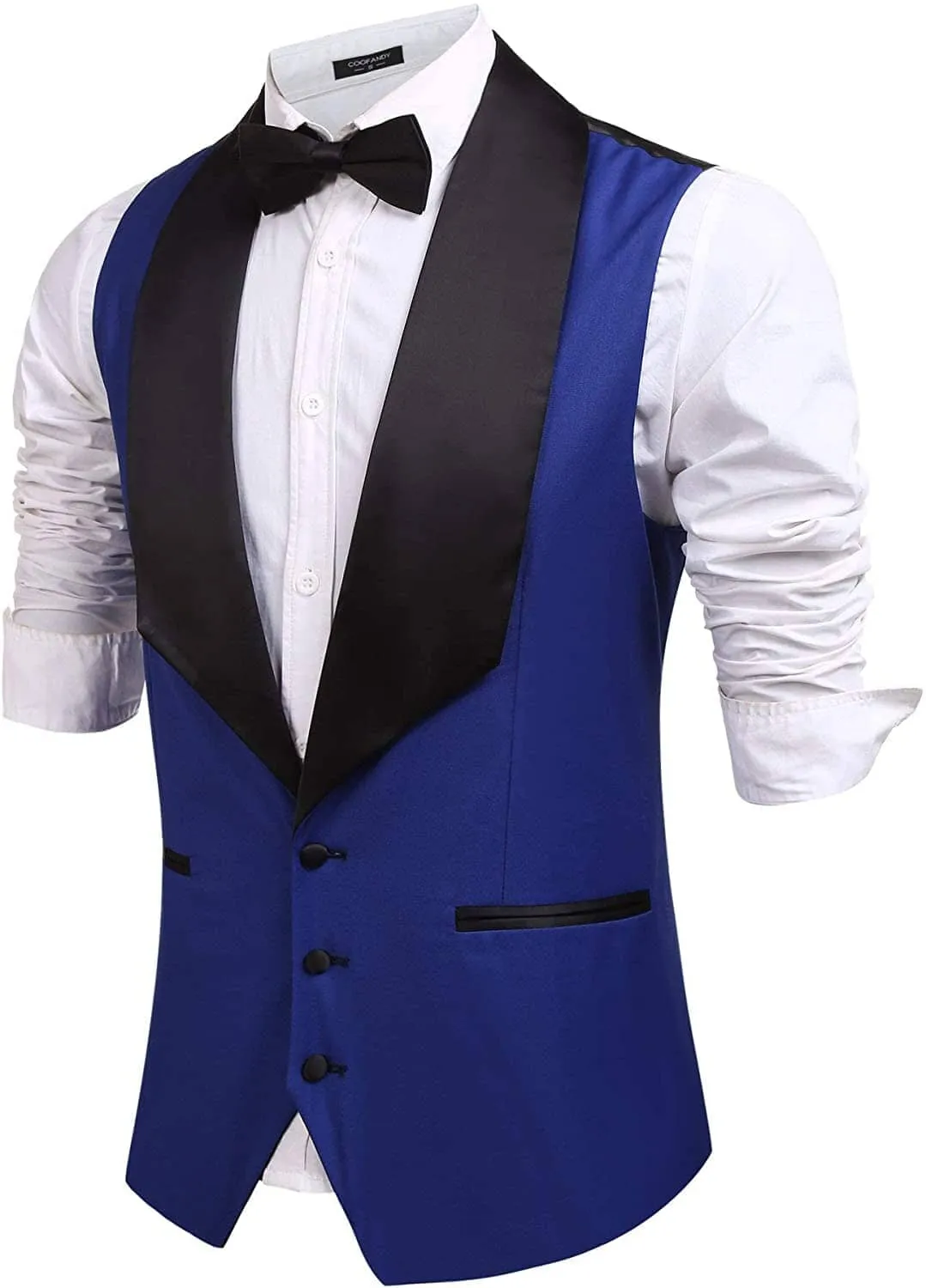 V-Neck Slim Fit Suit Vests (US Only)