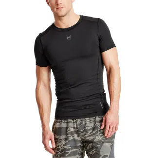 VaporActive Voltage Short Sleeve Compression Top | Moonless Night