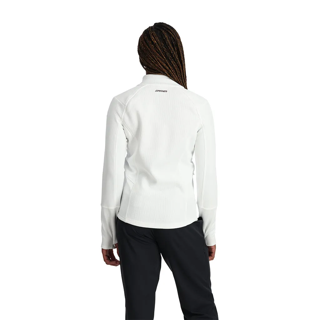 Womens Bandita Full Zip - White